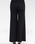 Aada Flare Pants, Black