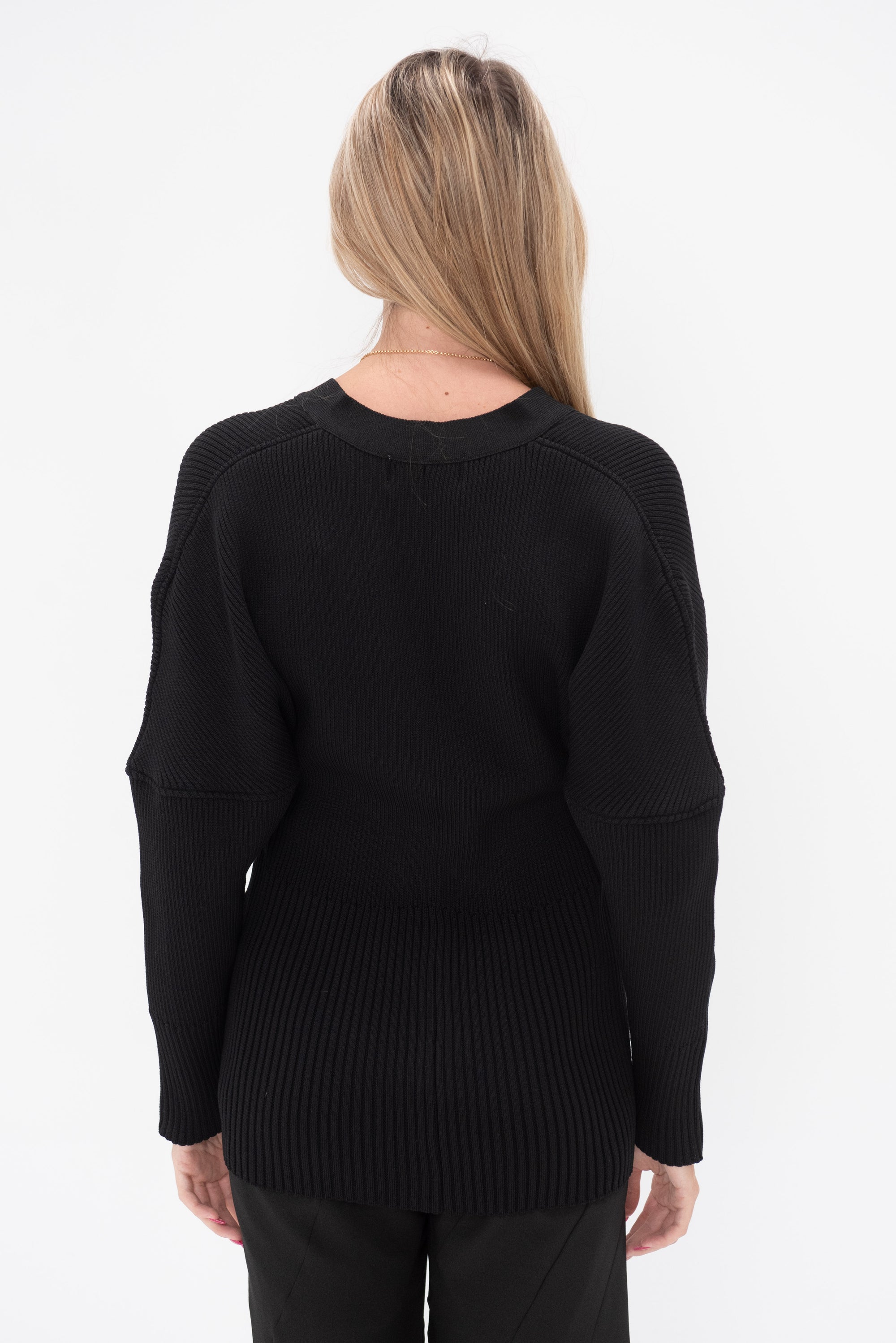 AKIRANAKA - Greer Knit Cardigan, Black