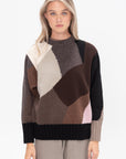 AKIRANAKA - Bibemus Sweater, Black & Brown