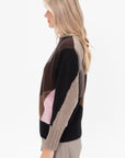 AKIRANAKA - Bibemus Sweater, Black & Brown