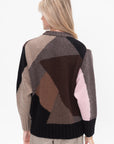 AKIRANAKA - Bibemus Sweater, Black & Brown