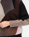 AKIRANAKA - Bibemus Sweater, Black & Brown