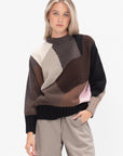 AKIRANAKA - Bibemus Sweater, Black & Brown