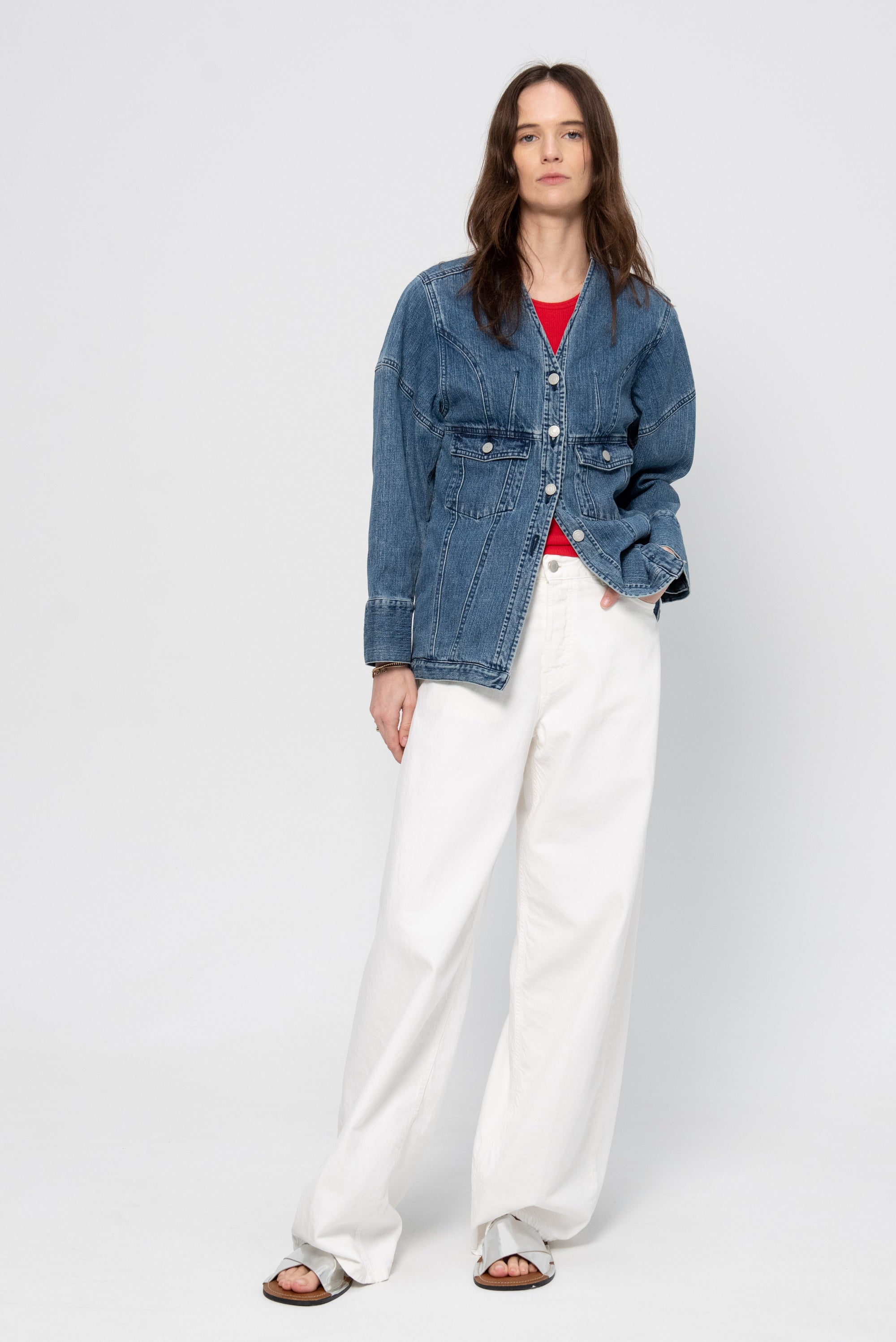 Helene Denim Jacket, Blue