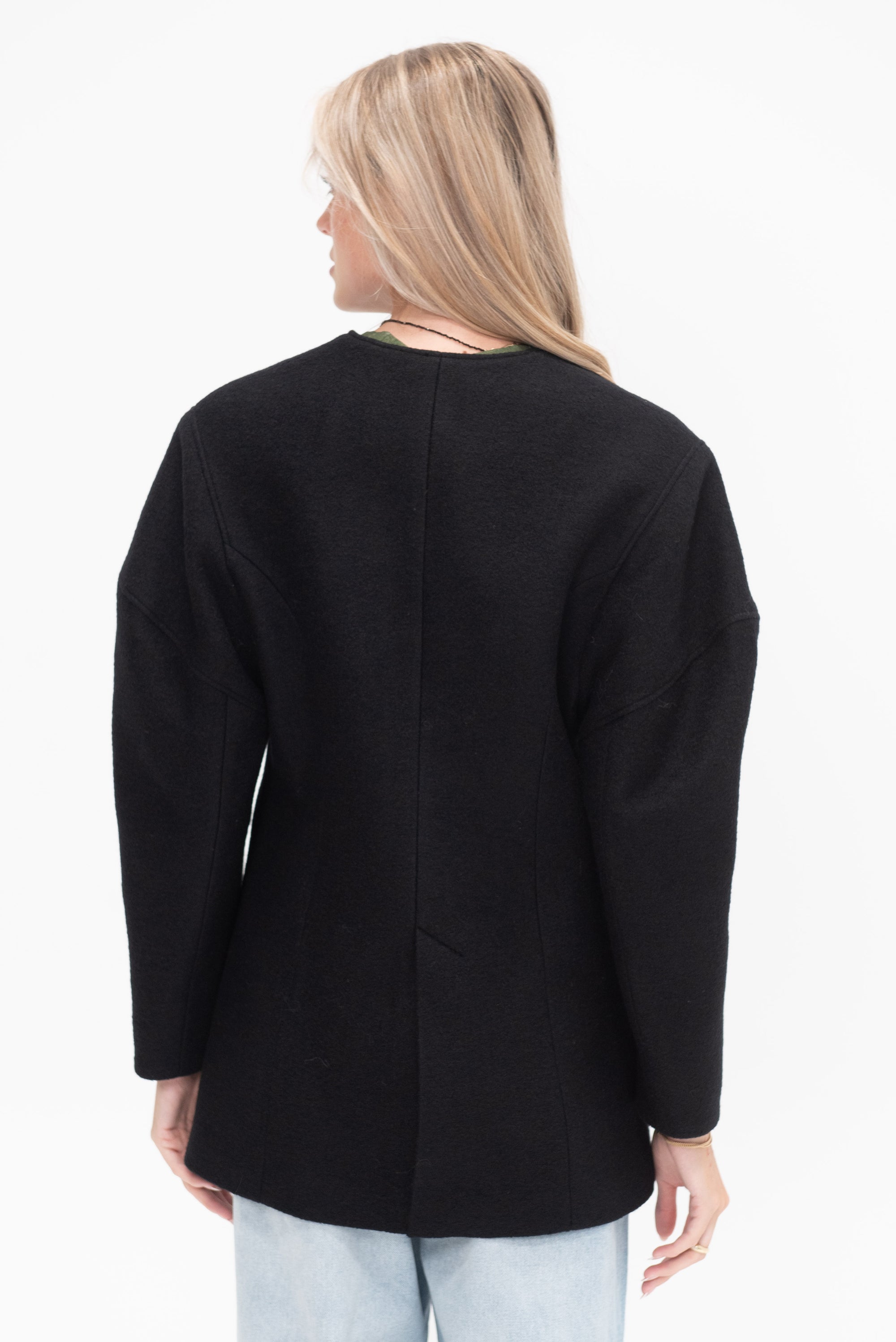 AKIRANAKA - Helene Boucle Jacket, Black