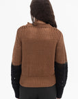 AKIRANAKA - Celia Knit, Black & Brown