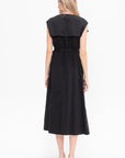 Natalie Trench Dress, Black