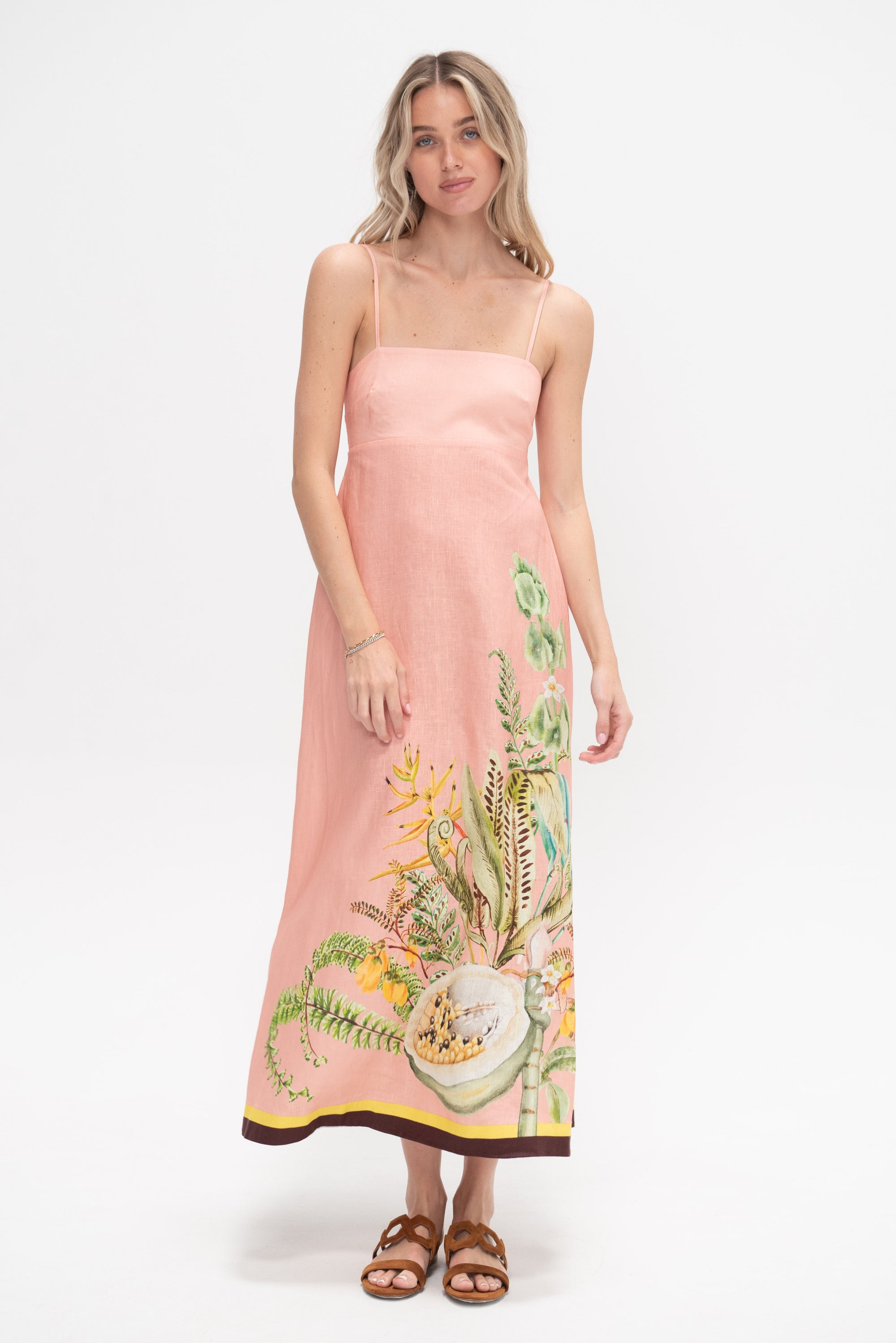 Papaya Sundress, Pink