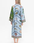 Bathhouse Silk Shirtdress, Multi