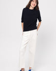 Round Neckline Sweater, Deep Night