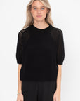 Wool Blend Sweater, Black