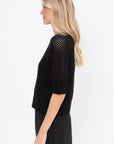 Wool Blend Sweater, Black