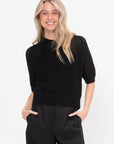 Wool Blend Sweater, Black