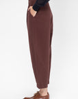 Bari Crop Trouser, Rosewood