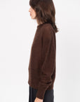 Softest Tissue Weight Sweater, Chocolate