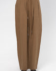 Manu Drawstring Pant, Toffee