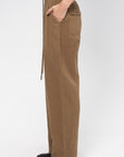 Manu Drawstring Pant, Toffee