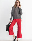 Apiece Apart - Rene Flare Trouser, Deep Red