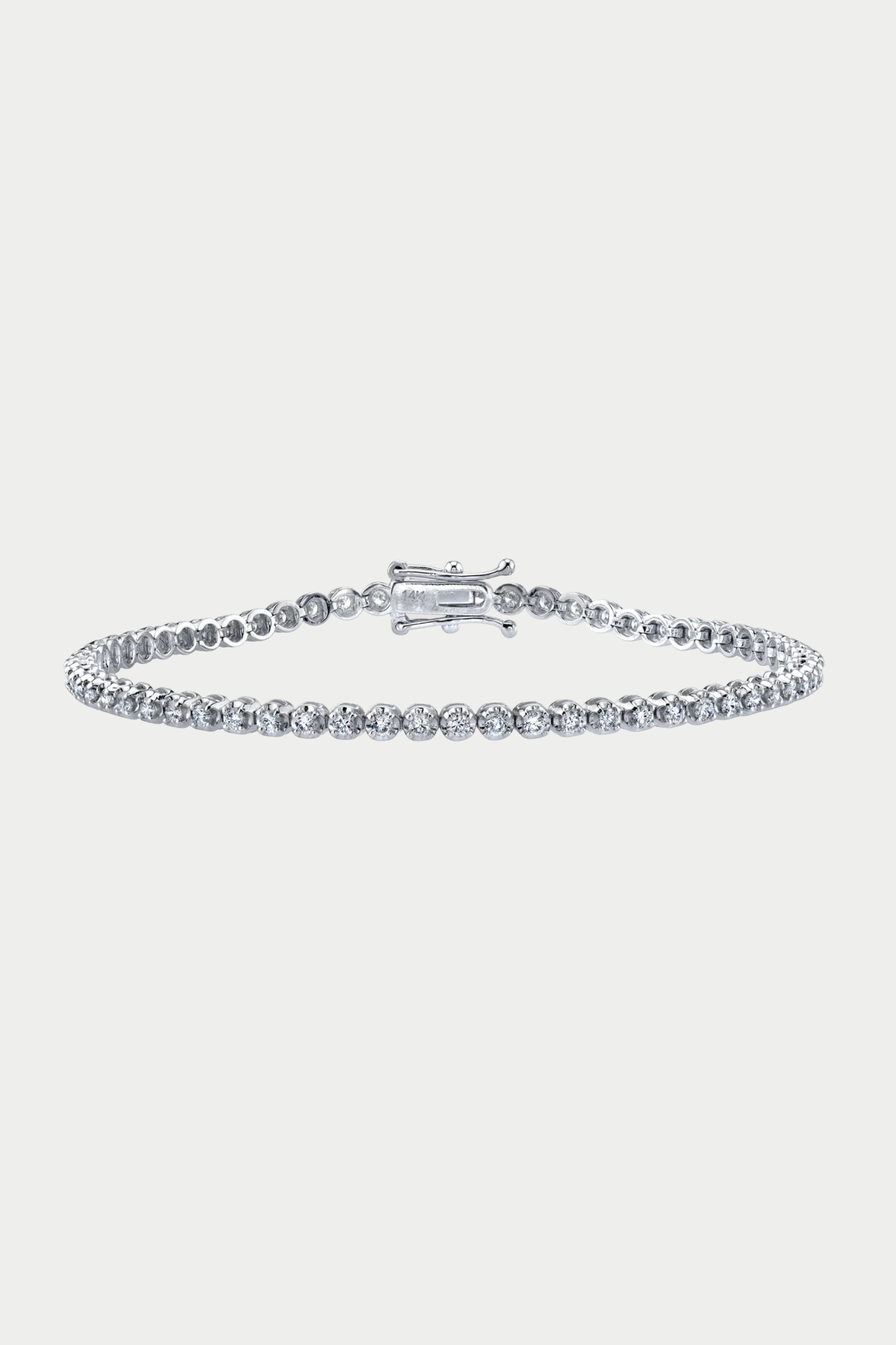 GABRIELA ARTIGAS - Illusion Tennis Bracelet, White Gold