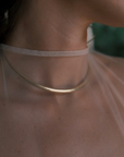 GABRIELA ARTIGAS - Tusk Choker, Yellow Gold Plate