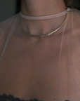 GABRIELA ARTIGAS - Tusk Choker, Yellow Gold Plate