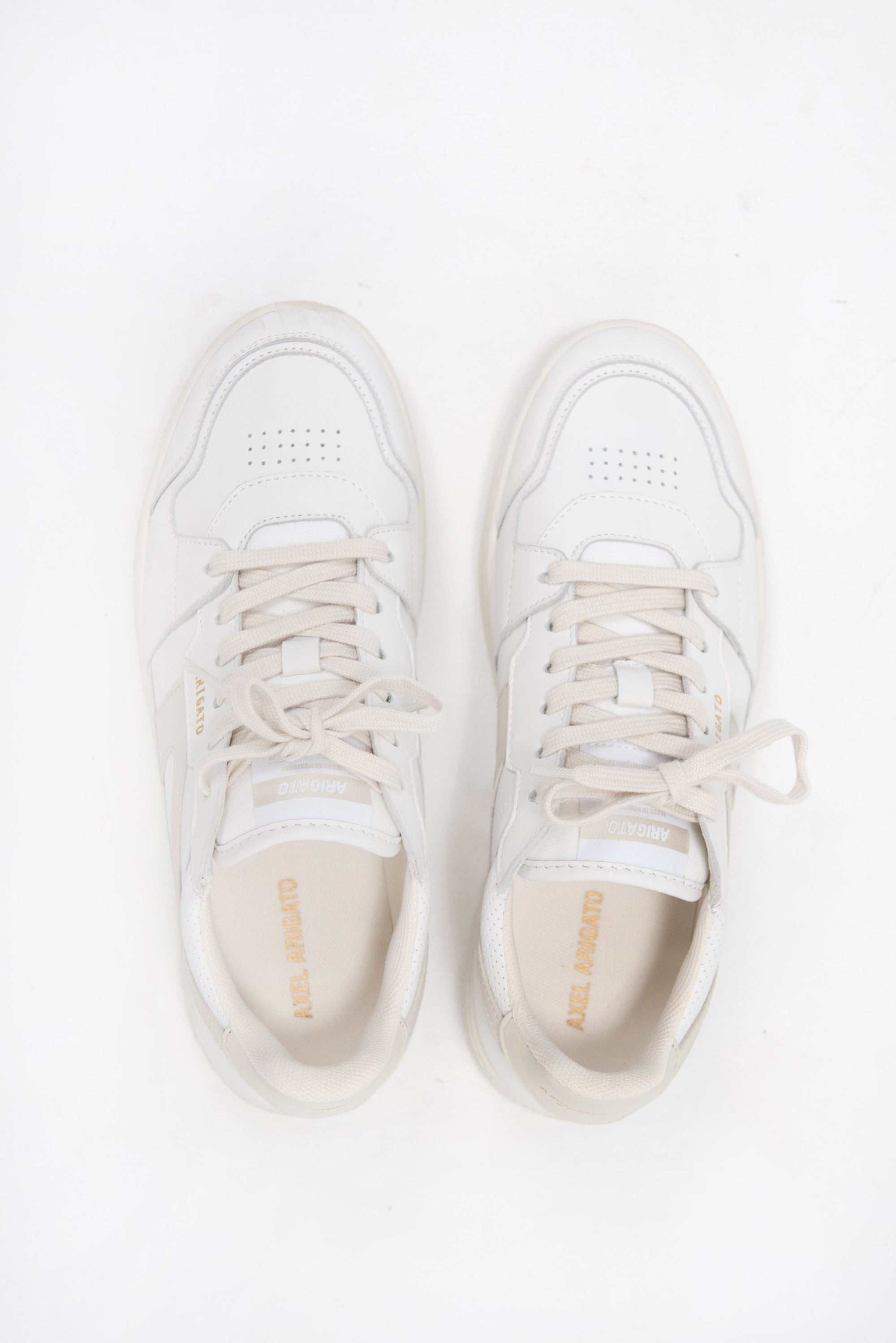 AXEL ARIGATO - Dice-A Sneaker, White &amp; Beige