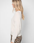 Marcella Sweater, White Sail