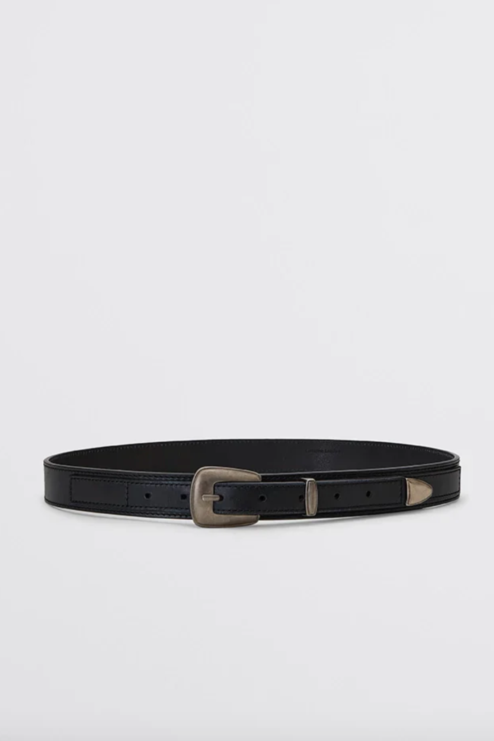 LEMAIRE - Minimal Western Belt, Black