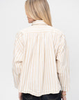 Overshirt, Sandy Stripe