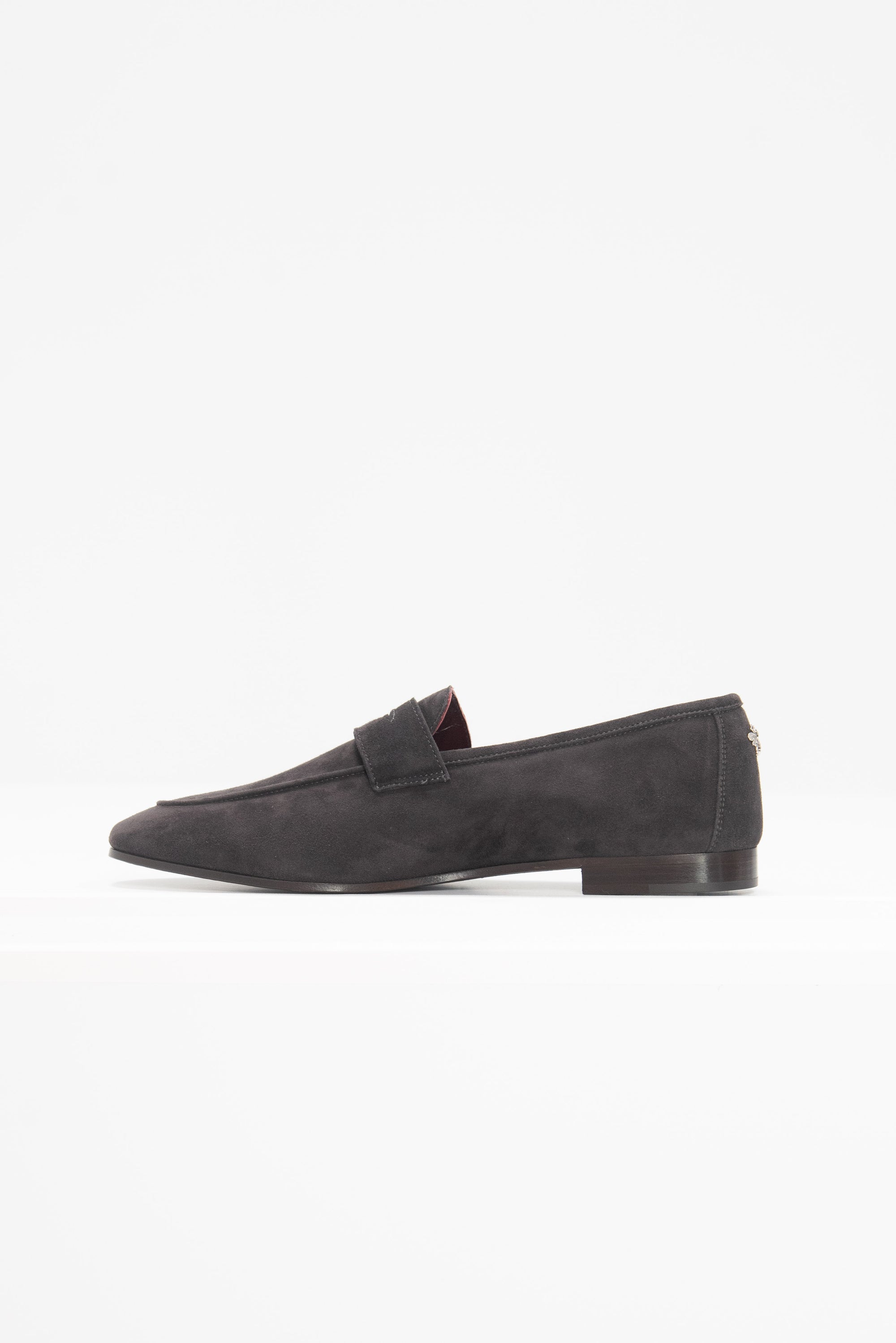 BOUGEOTTE - Meteorite Suede Flâneur, Dark Grey