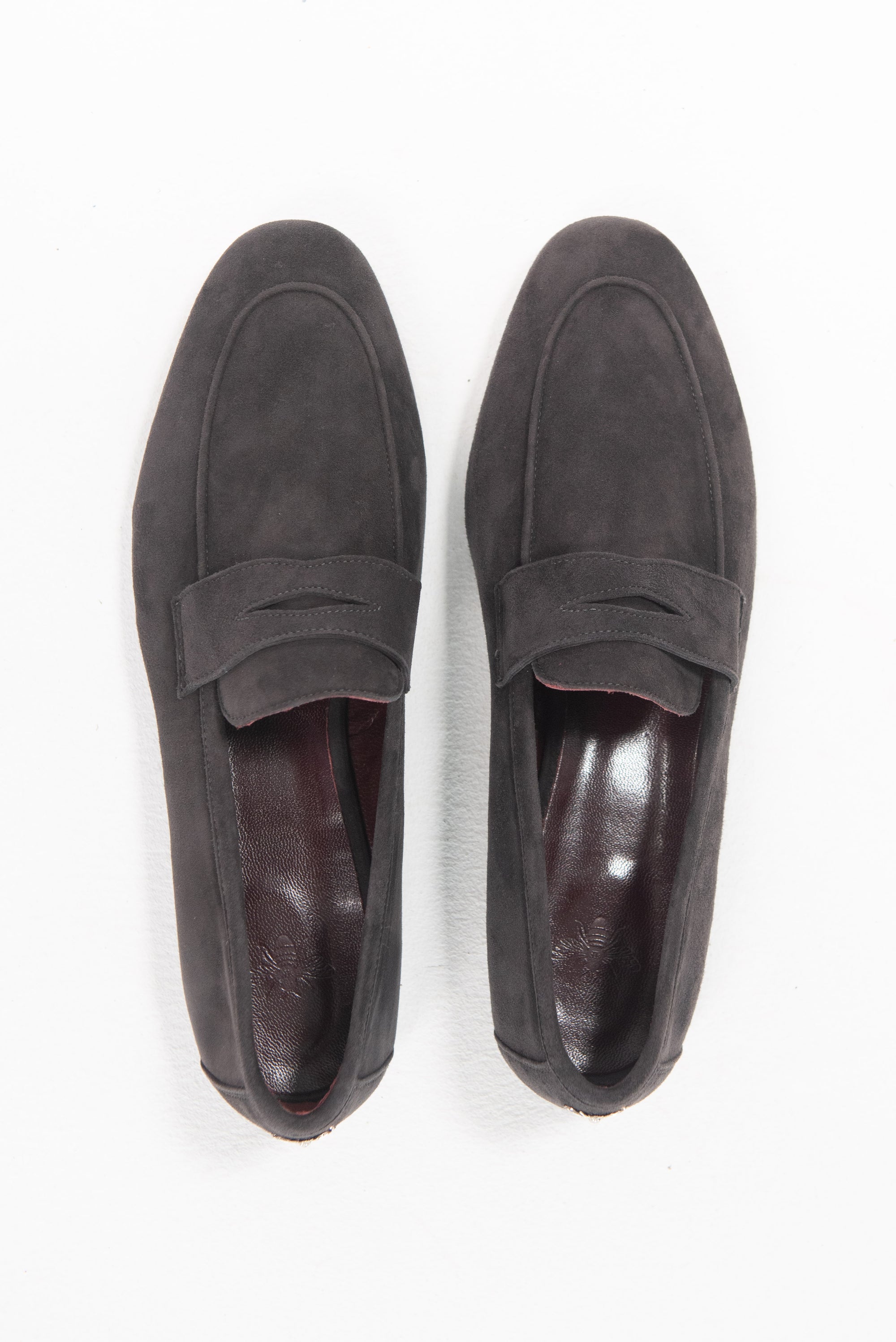 BOUGEOTTE - Meteorite Suede Flâneur, Dark Grey