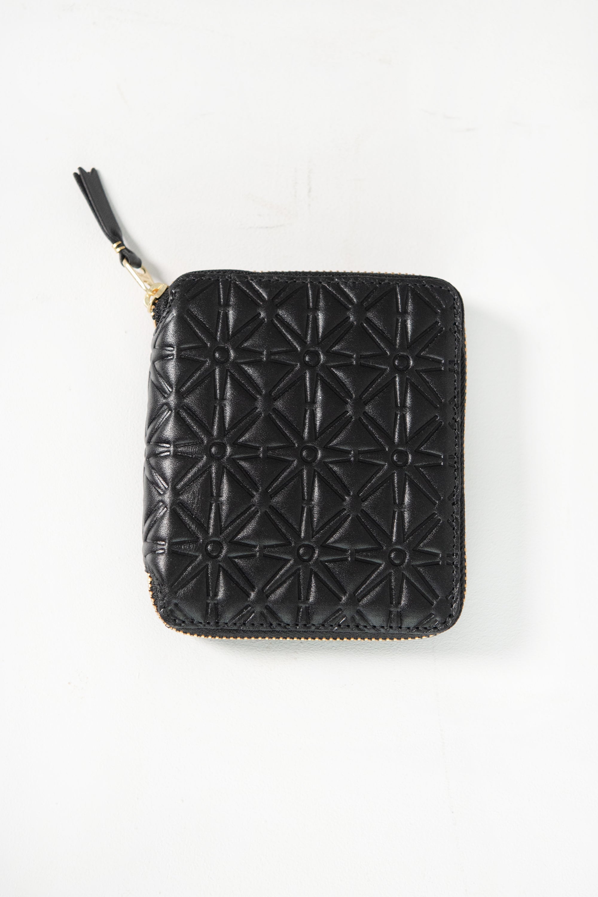 Comme des Garçons - Embossed Leather Wallet, Black