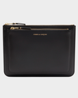 COMME DES GARÇONS WALLET - Outside Pocket Line, Black