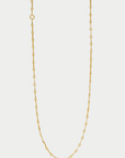 Small Circle Link Chain, Yellow Gold