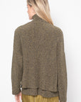 Kinbe Cardigan, Black Gold