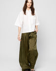 Prelah Trouser, Black Khaki Stripes Big