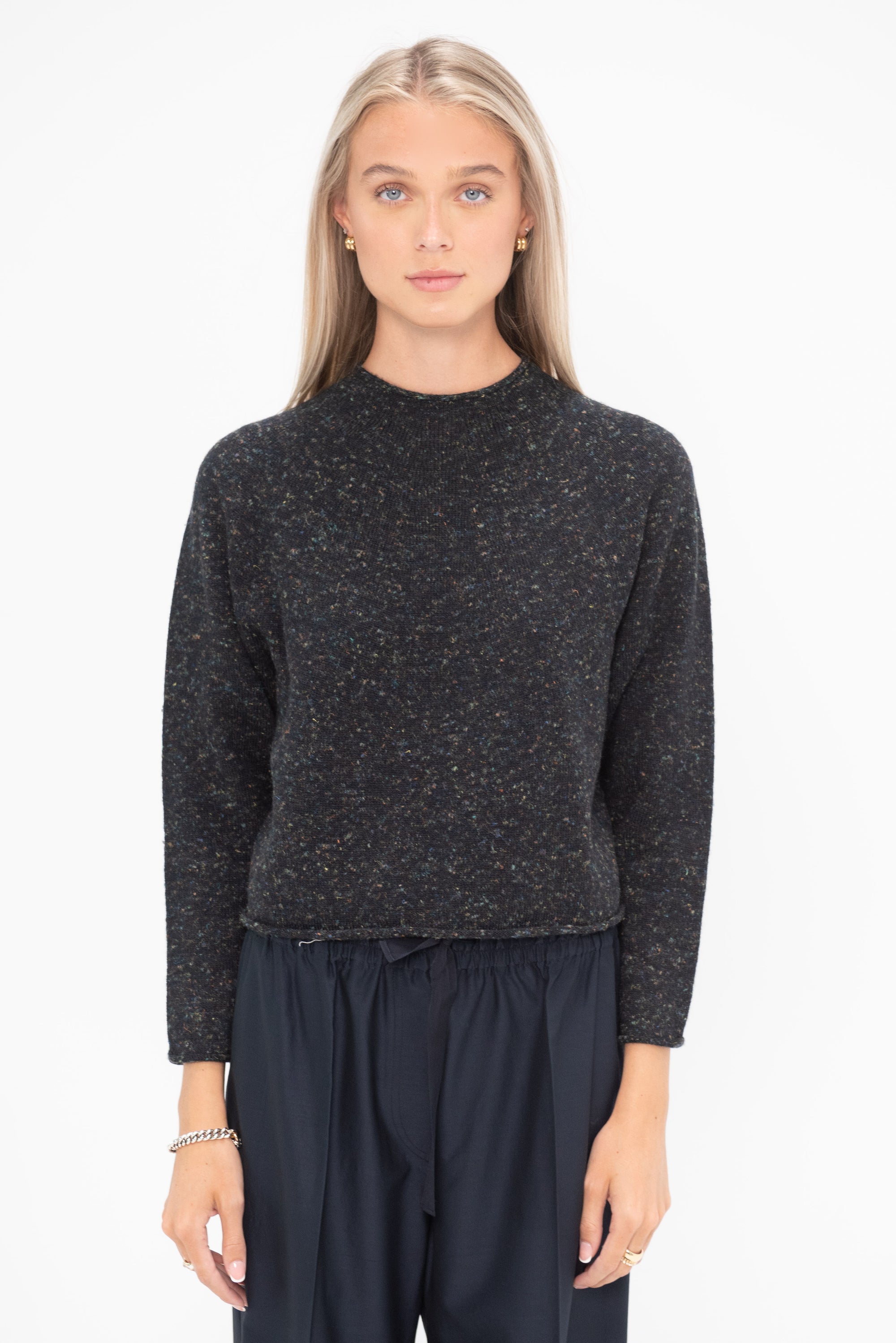 CHRISTIAN WIJNANTS - Kulele Sweater, Speckled Black