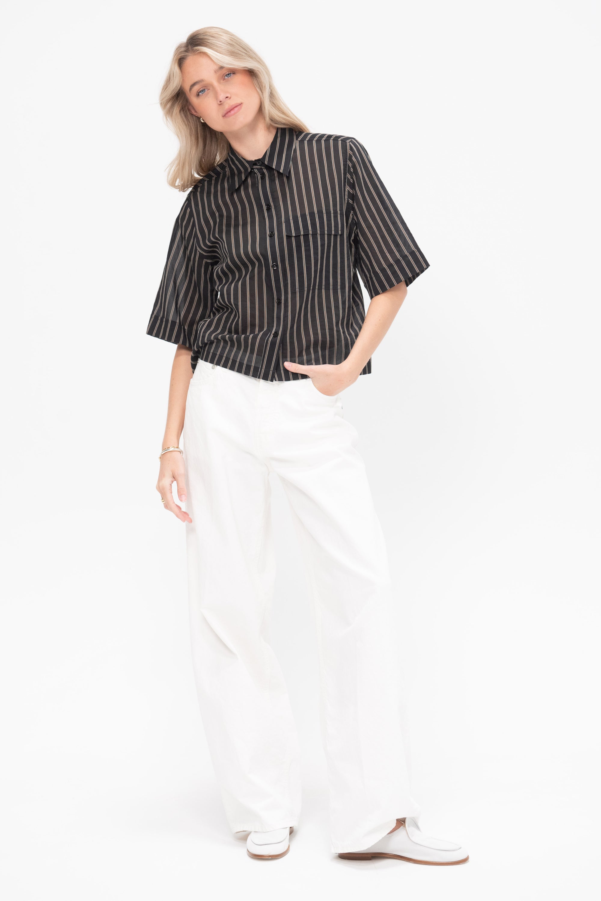 Tumelah Shirt, Black Stripe