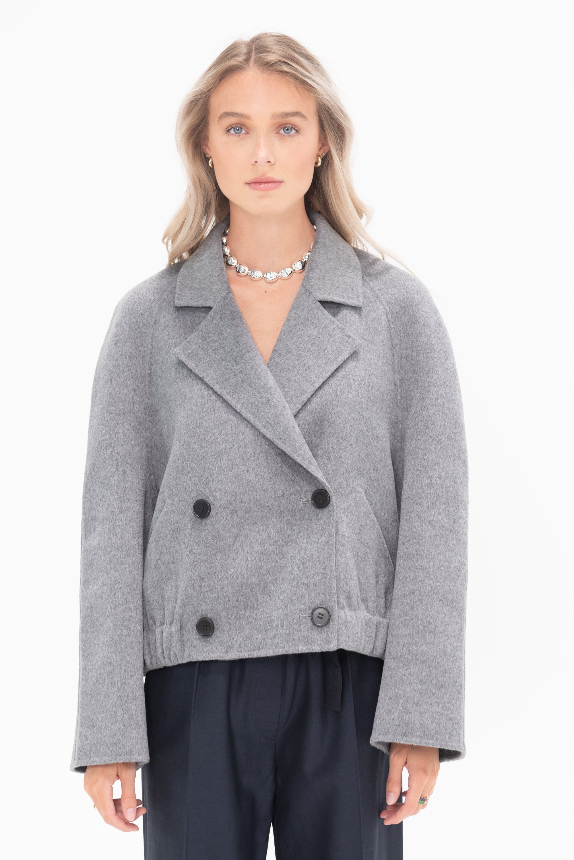 CHRISTIAN WIJNANTS - Jamilah Jacket, Grey Melange