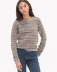 CLOSED - Jumper in 3D Knit, Heritage Grey