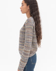 CLOSED - Jumper in 3D Knit, Heritage Grey