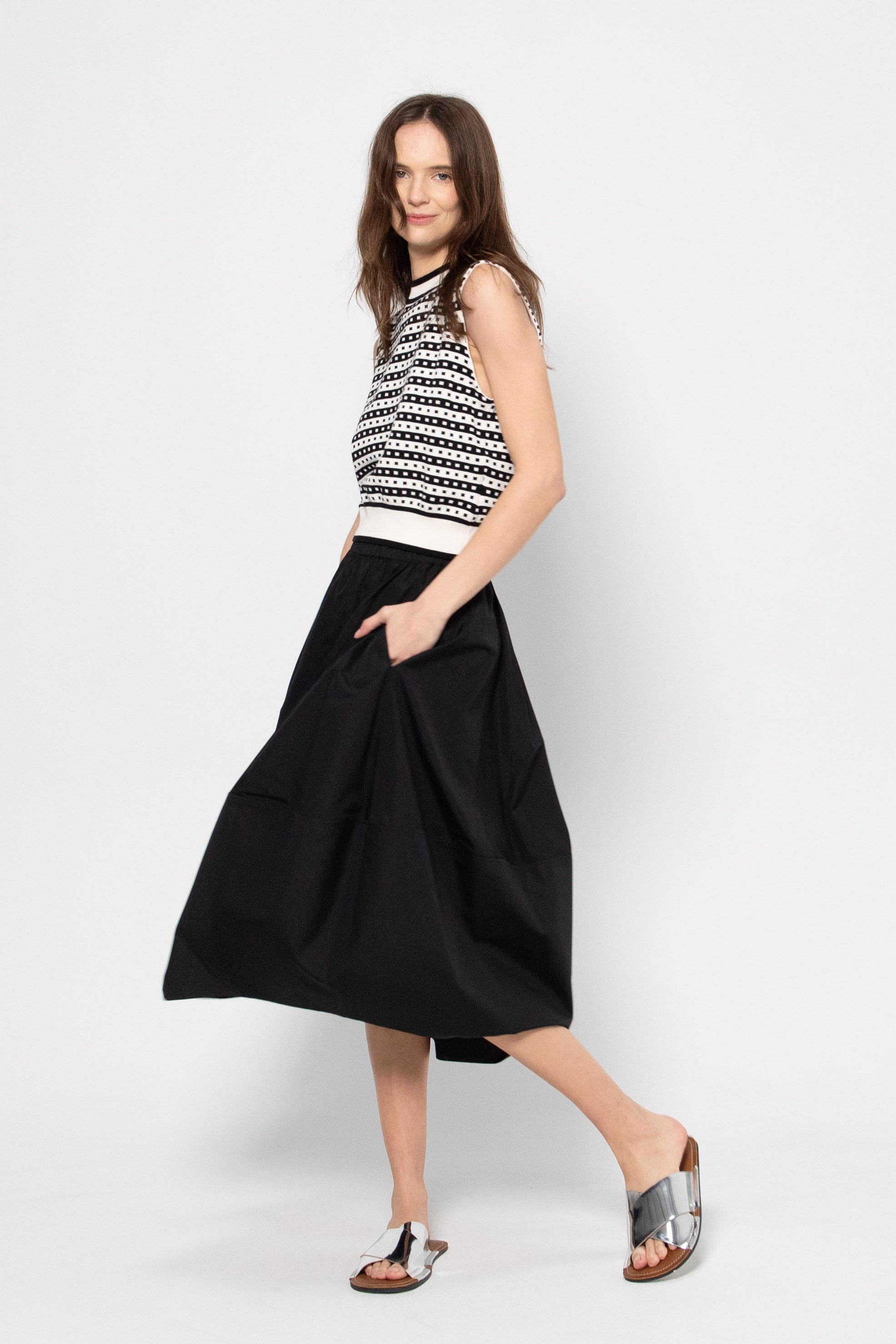 Bubble Skirt, Black