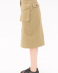 CO - Cargo Pencil Skirt, Sage