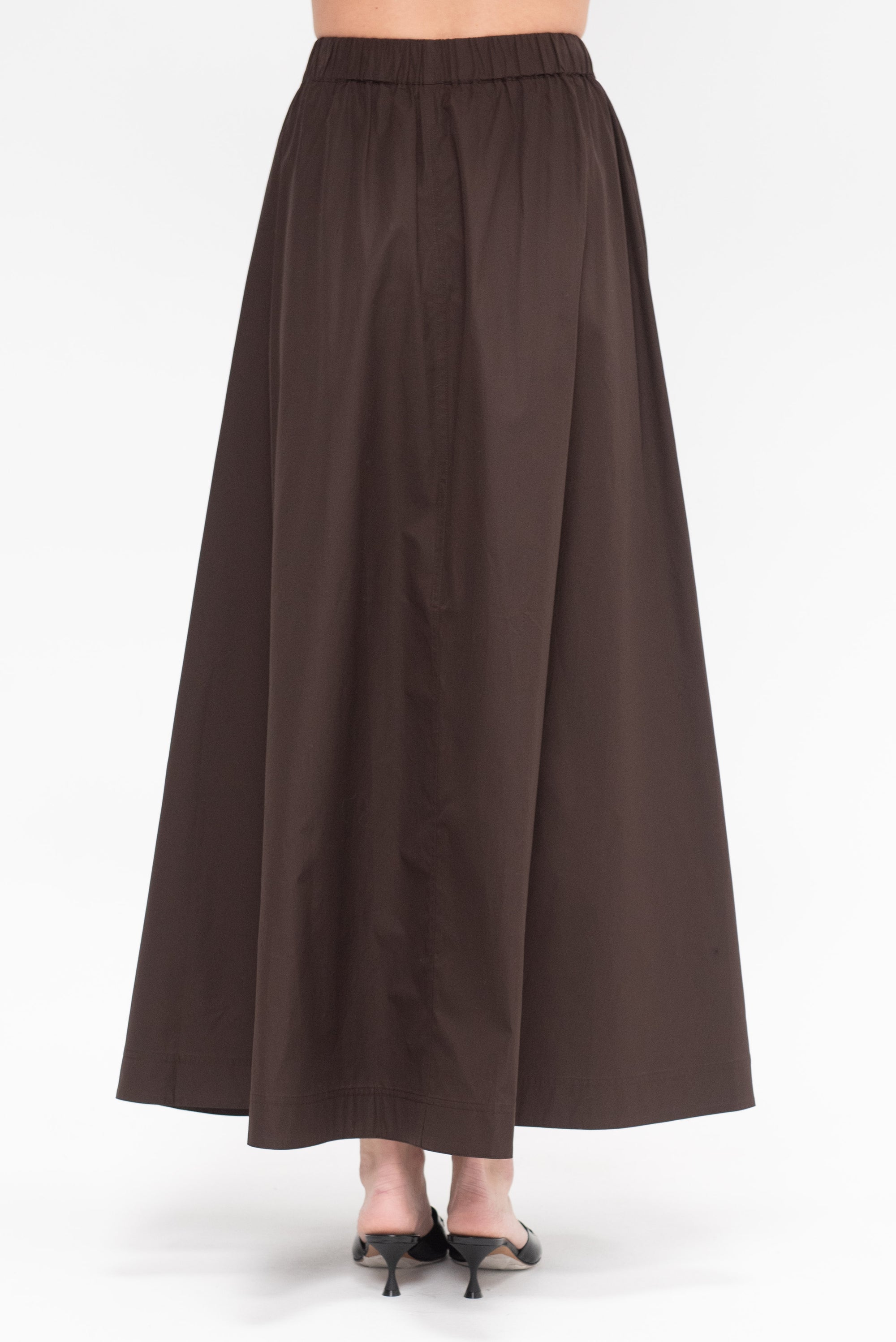 Parachute Skirt, Chocolate