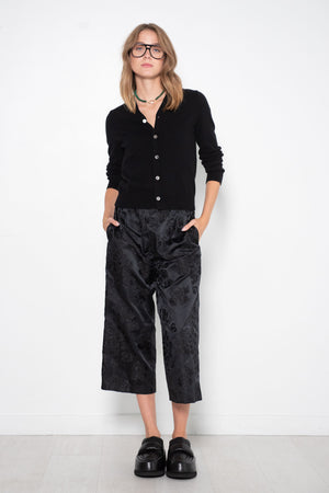 Comme Des Garcons Pants, Black – Kick Pleat