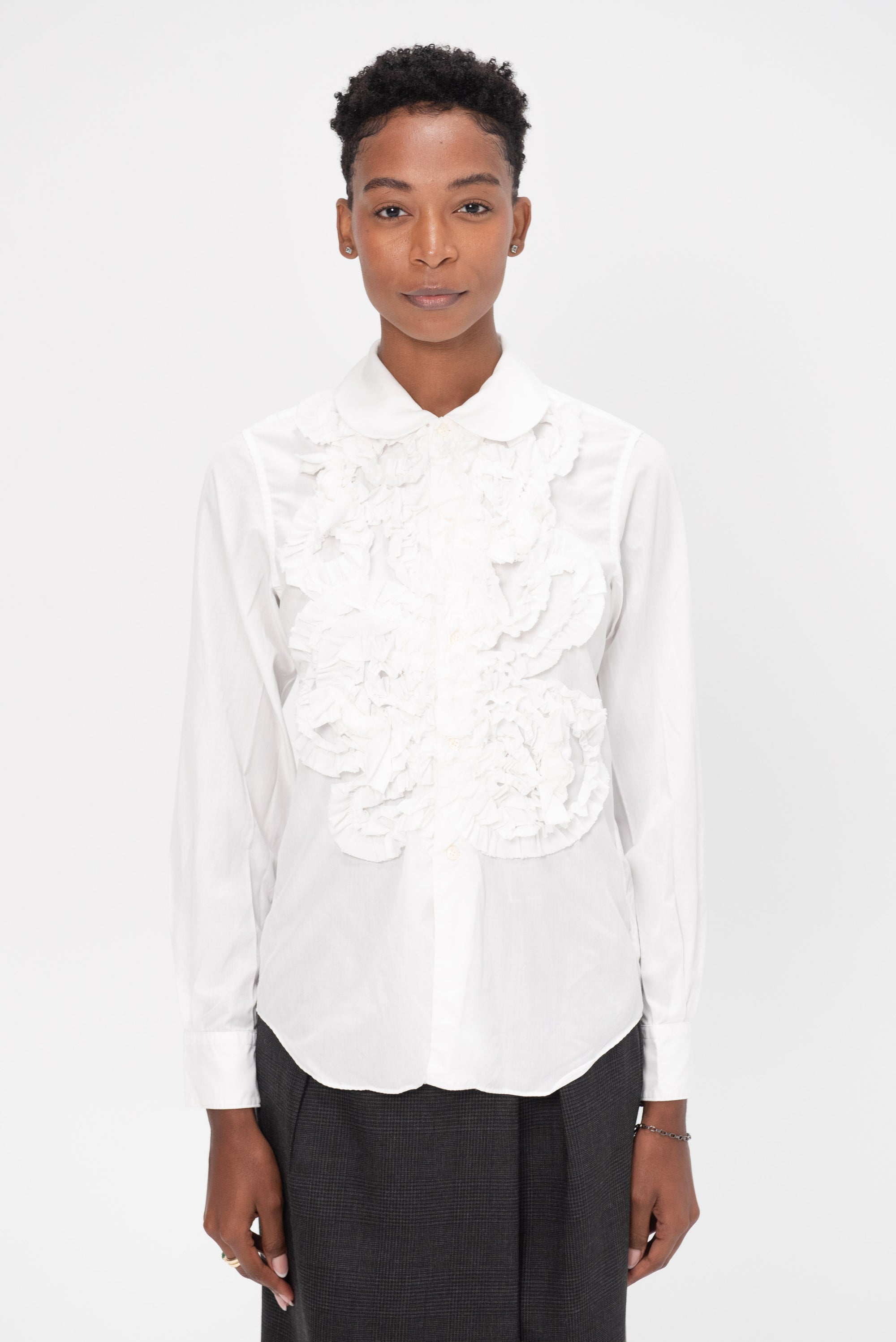 COMME DES GARCONS DES GARCONS - Blouse, White