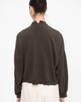 Cotton & Cashmere Cardigan, Dark Moss