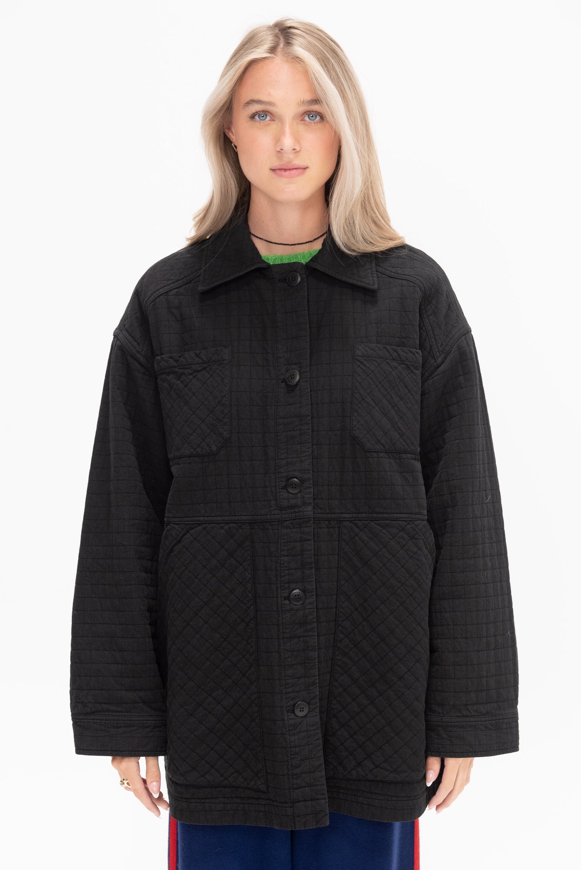 CORDERA - Cotton Padded Jacket, Black