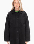 CORDERA - Cotton Padded Jacket, Black