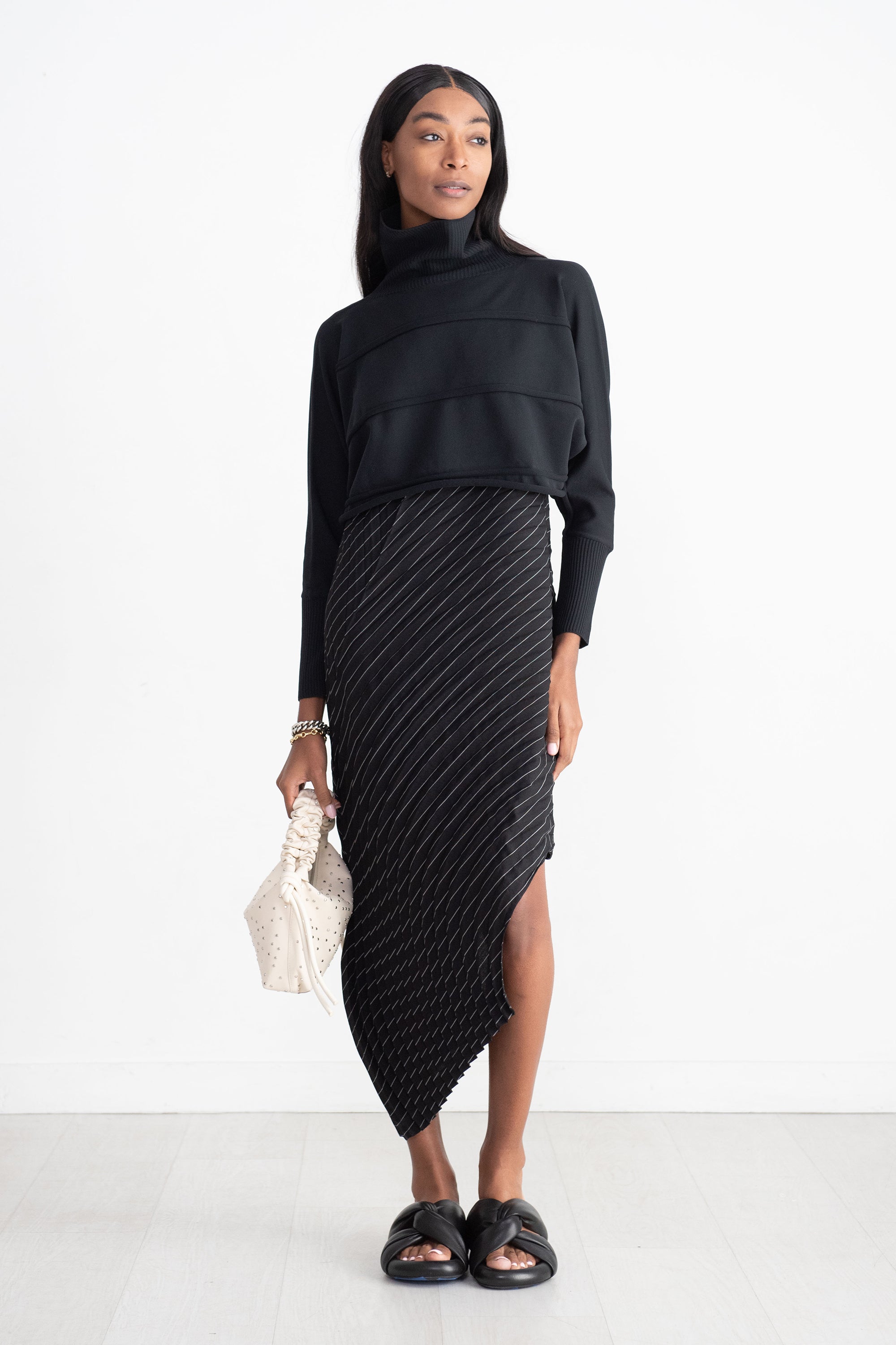 Pleats Please by Issey Miyake Icy Knit Dress, Black – Kick Pleat